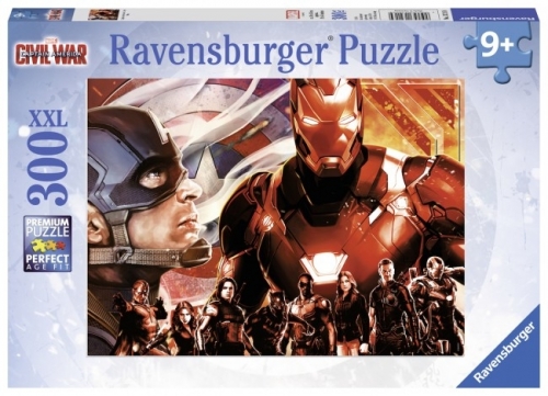 Puzzle Cpt America Vs Omul De Fier Ravensburger