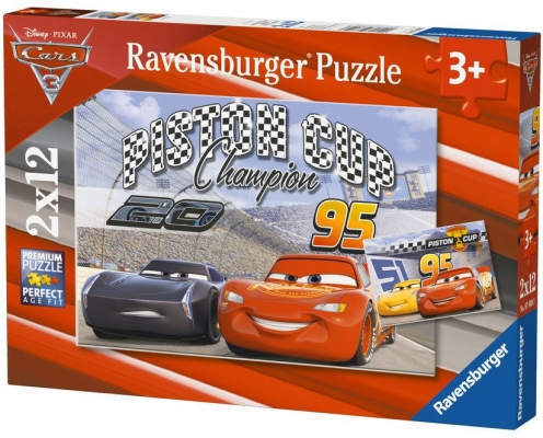 Puzzle Cars, 2X12 Piese Ravensburger