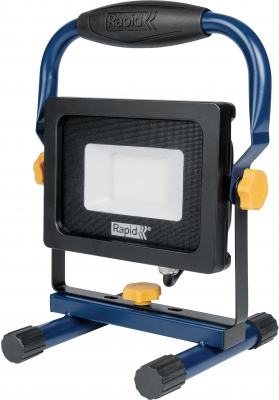 Proiector LED Rapid The Painter, 2000 lm, IP65, 6000 K, cablu 2.5 m, sticla mata, negru-albastru