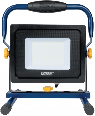 Proiector LED Rapid The Painter+, 5000 lm, IP65, 6000 K, cablu 2.5 m, sticla mata, negru-albastru