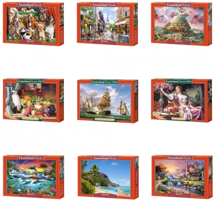 Puzzle 3000 piese Castorland