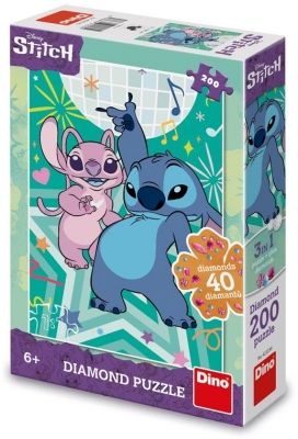 Puzzle Stitch, 200 piese, Dino Toys