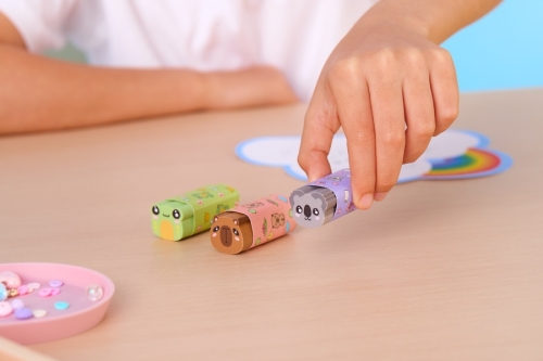 Radiera BIC Vibbies cu animalute, diverse culori