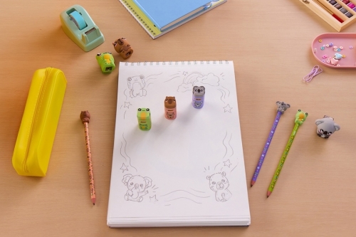 Radiera BIC Vibbies cu animalute, diverse culori