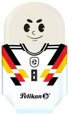 Radiera Squeezy Sports Plastic,fara ftalati si PVC, fotbal, 16 buc, Pelikan