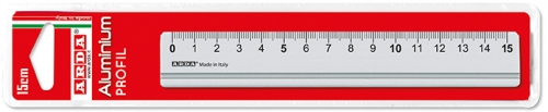 Rigla 15 cm, profil, Arda
