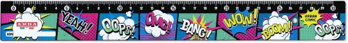 Rigla plastic, 30 cm, Urban Comic, Arda