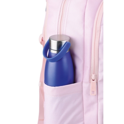 Rucsac Oxford Dream Tech Holografic, 2 compartimente, Pink Animal
