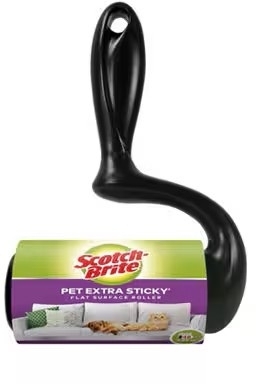 Rola adeziva extra lipicioasa Scotch-Brite Pet, pentru suprafete plane, 48 file, 1 buc/set