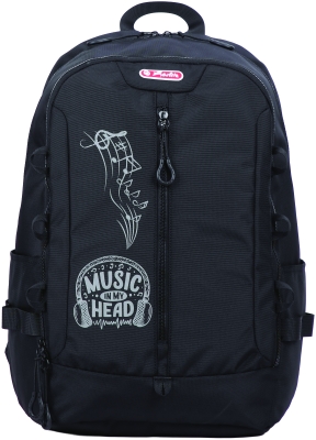 Rucsac Boost, sistem antigravity, negru, Herlitz