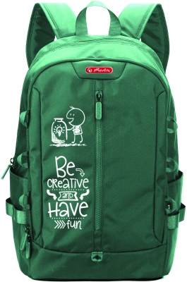 Rucsac Boost, sistem antigravity, verde, Herlitz
