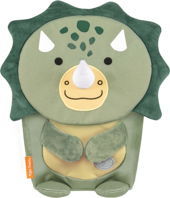 Rucsac gradinita Mini Zoomies, Green Dino, Tiger