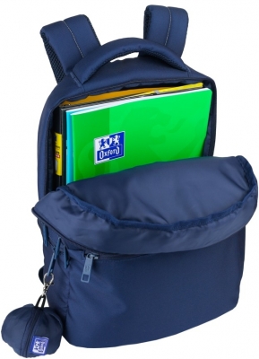 Rucsac Oxford B-Ready, 2 compartimente, albastru inchis