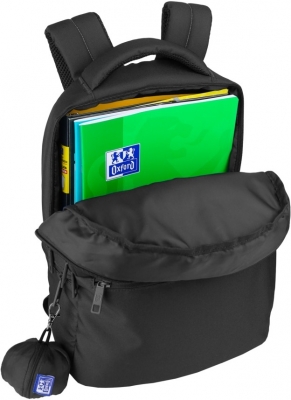 Rucsac Oxford B-Ready, 2 compartimente, negru