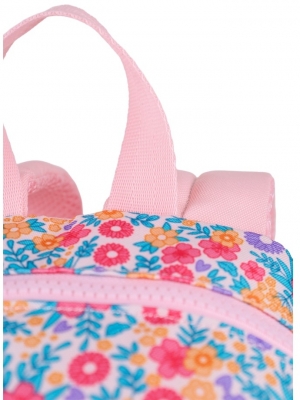 Rucsac Oxford Flowers, 1 compartiment, roz