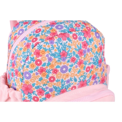 Rucsac Oxford Flowers, 1 compartiment, roz