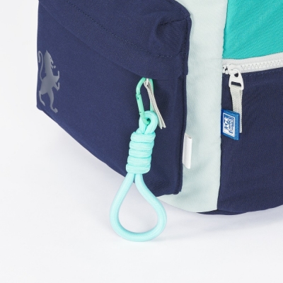 Rucsac Oxford Funky, 1 compartiment, turcoaz/albastru inchis