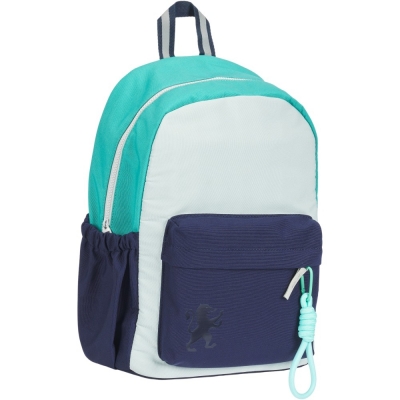 Rucsac Oxford Funky, 1 compartiment, turcoaz/albastru inchis