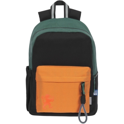 Rucsac Oxford Funky, 1 compartiment, verde/maro