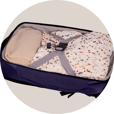 Rucsac Oxford Identity Executive, 14 compartimente, bleumarin