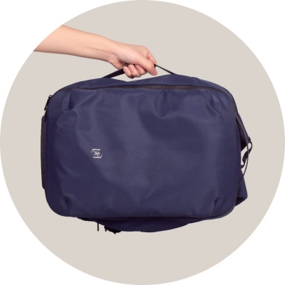 Rucsac Oxford Identity Executive, 14 compartimente, bleumarin