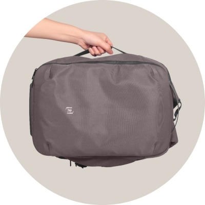 Rucsac Oxford Identity Executive, 14 compartimente, gri