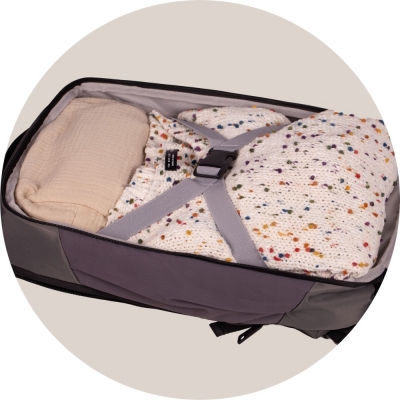 Rucsac Oxford Identity Executive, 14 compartimente, gri