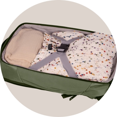 Rucsac Oxford Identity Executive, 14 compartimente, kaki