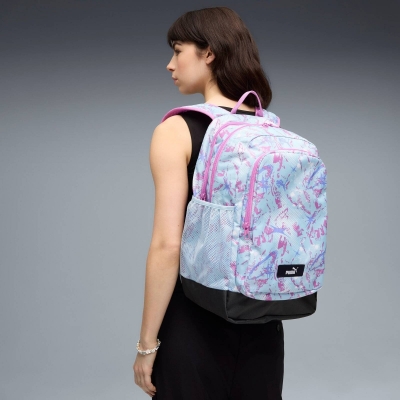 Rucsac Puma Academy, All-Over Print Fresh Water Y2K