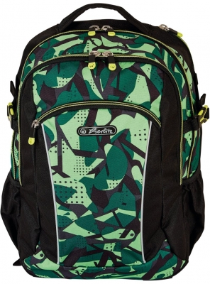 Rucsac ergonomic Herlitz, ultimate, motiv CamoGreen