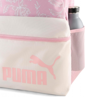 Rucsac sport Puma Phase, All-Over Print Wild pink-alpine snow floral