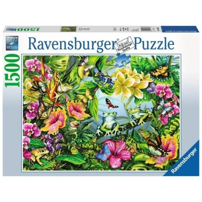 Puzzle Gaseste Broscutele, 1500 Piese Ravensburger