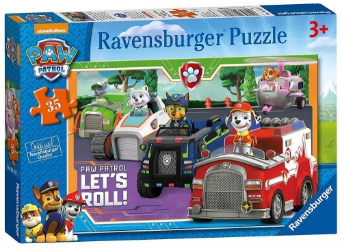 Puzzle Patrula Catelusilor, 35 Piese Ravensburger
