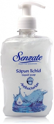 Sapun lichid, antibacterian, 500 ml, Senzate