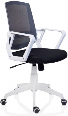 Scaun de birou operational, ergonomic Blanca, negru