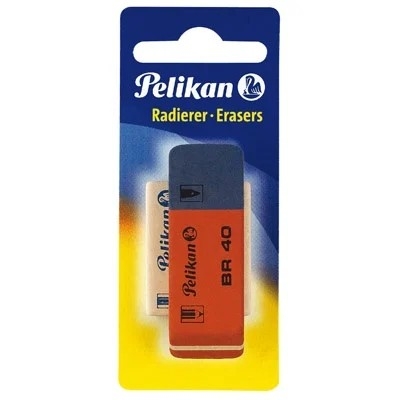 Radiera BR 40 + 1 Radiera WS 30, blister, Pelikan
