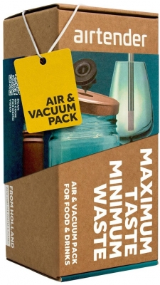 Set giftset aerare si vidare Airtender, alimente, vin, cocktail