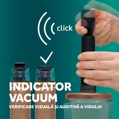 Set giftset aerare si vidare Airtender, alimente, vin, cocktail