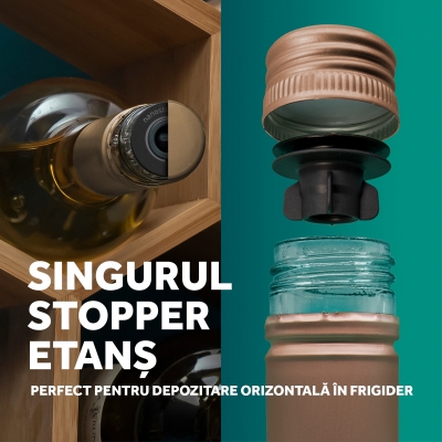 Set giftset aerare si vidare Airtender, alimente, vin, cocktail