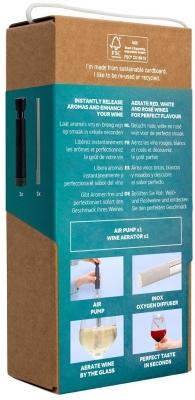 Set giftbox aerator pentru vin Airtender