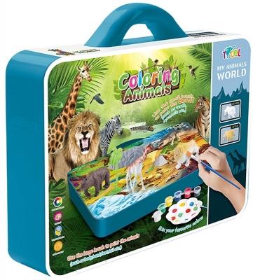 Set creativ pictura, Animale salbatice