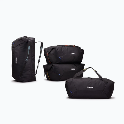Set de genti pentru cutie Thule Go Pack Duffel, 4 bucati x 75L, negru