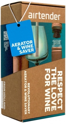 Set giftset pentru iubitorii de vin Airtender, aerare, vidare 
