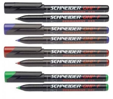 Marker permanent OHP 224 M 1 mm Schneider