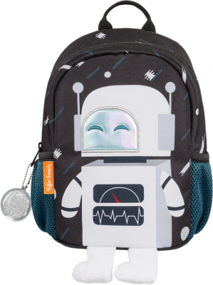 Ghiozdan Mini Dear Friends, Robot Mr White, Tiger