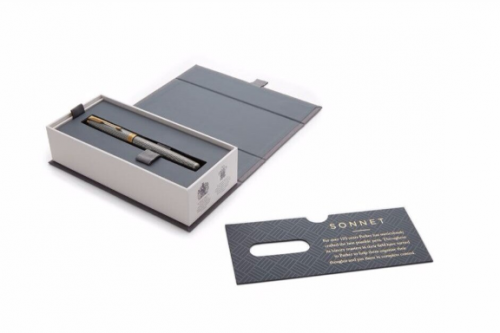 Stilou Chiselled Silver GT Sonnet Royal Parker