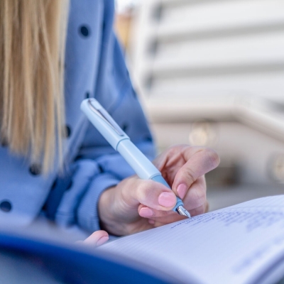 Stilou Schneider Tomo bleu