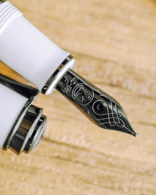 Stilou Souveran M670 F Editie Speciala Warm Grey, penita aur 14k, accesorii placate culoare negru, corp gri, Pelikan