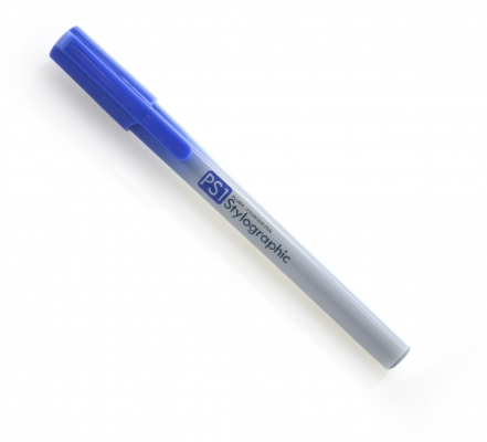 Stilou Stylographic, unica folosinta, cerneala albastru, Office Box