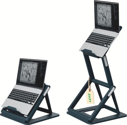 Suport de laptop Leitz Ergo 2 in 1 pentru birou